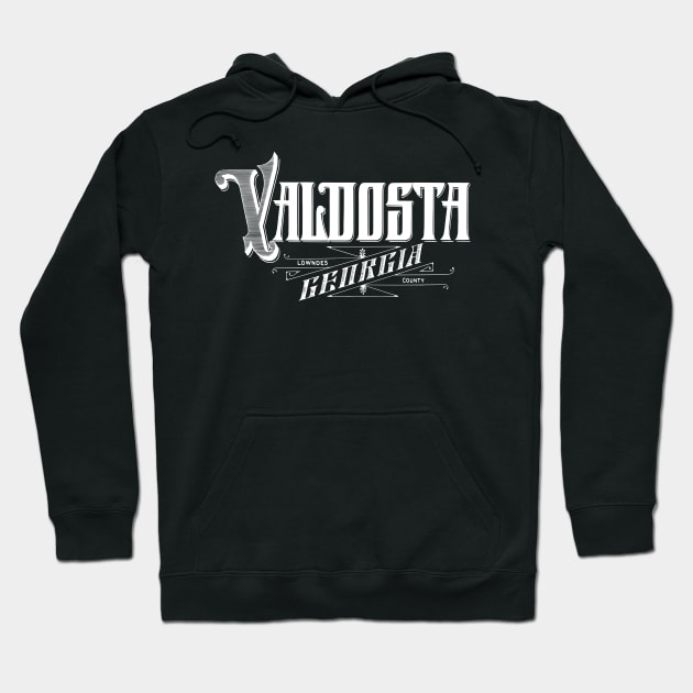 Vintage Valdosta, GA Hoodie by DonDota